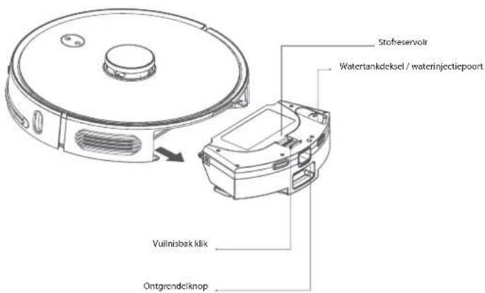BLAUPUNKT Bluebot COMFORT Plus - De 2in1 watertank reinigen - 1