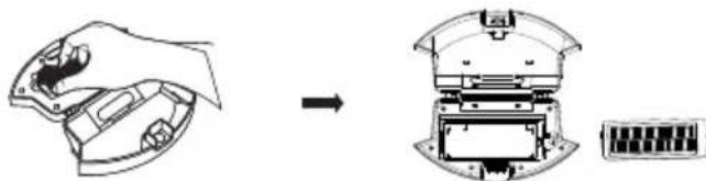 TCL SW1000B - Cleaning of dustbin and filter net (filter net is replaceable) - 5