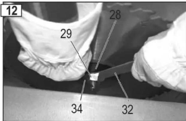 Lescha CBL 450 - Schimbarea pänzei ferăstrăului - 5