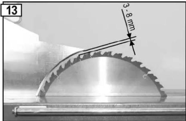 Lescha CBL 450 - Ustawienia klna Rozpychajacego - 1