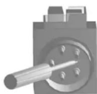 Lescha CBL 450 - Rotating direction of the saw blade - 2