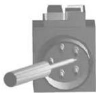 Lescha CBL 450 - Smér otáčeni pilového kotouče - 1