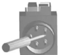 Lescha CBL 450 - Sens de rotation de la lame - 2