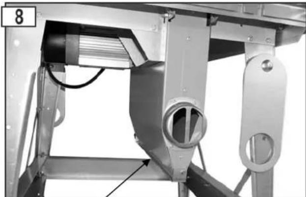 Lescha CBL 450 - Connecting a chip extractor - 1