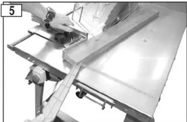 Lescha CBL 450 - Couper descoins à l'aide de la butée à coins - 1