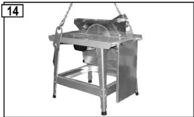 Lescha CBL 450 - Przed transportem: - 1