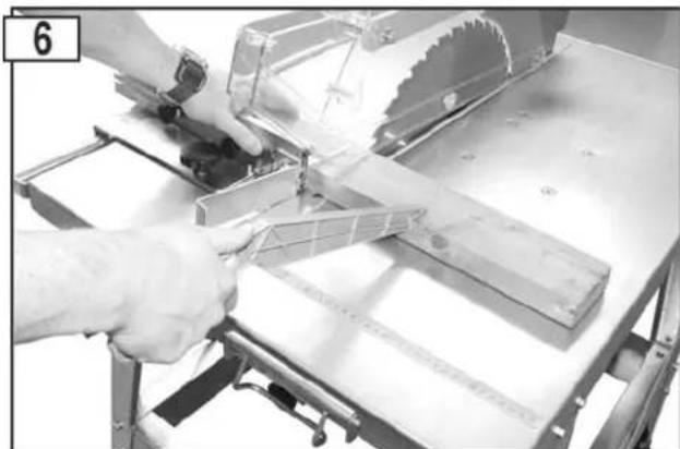 Lescha CBL 450 - Utilizarea barei de impingere - 1