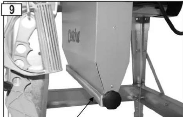 Lescha CBL 450 - Raccordement d'un dispositif d'aspiration de copeaux - 2