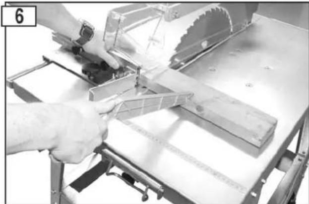 Lescha CBL 450 - Wzdłużne cięcie drewna litego - 4