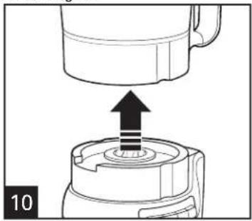 HAMILTON BEACH Stack & Snap 70729F - How to Use Reversible Slicing/Shredding Disc (cont.) - 3