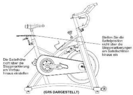 Horizon Fitness GR6 - EINSTELLEN DES LENKERS - 3