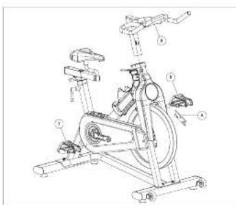 Horizon Fitness GR6 - GR5 ASSEMBLY STEP 2 - 1