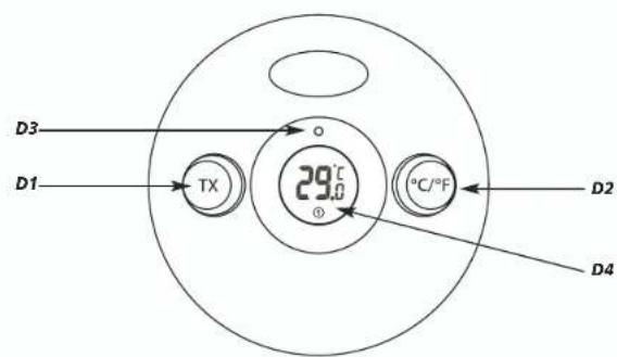 TECHNOLINE WS 9005 - MIAMI-Tradlos pooltermometer - 5