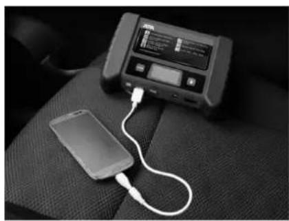 APA LI600A - Lithium Powerpack mit Starthilfe 600A - 4
