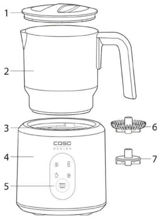 CASO Crema & Choco Black 1665 - O6nn o63op - 1