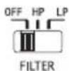 ALPINE S2A36F - ⑤ Commutateur de selection du mode de transfert (S2-A36F uniquement) - 1