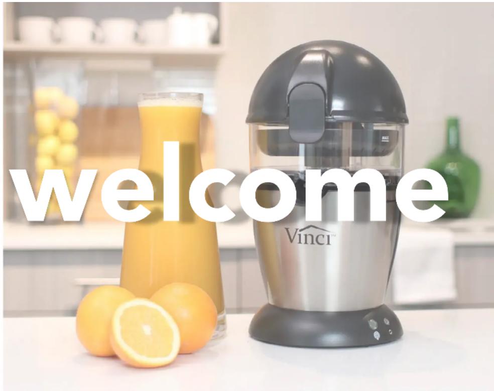 VINCI E19010 - HANDS FREE CITRUS JUICER - 1