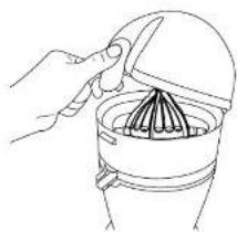 VINCI E19010 - HOW TO USE YOUR HANDS FREE CITRUS JUICER - 5