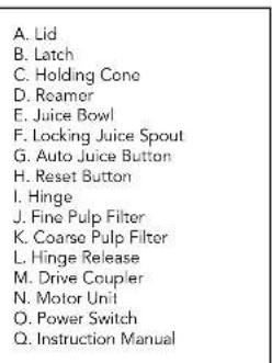 VINCI E19010 - GETTING TO KNOW YOUR HANDS FREE CITRUS JUICER - 2