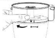 VINCI E19010 - COMMENT UTILISER VOTRE PRESSE-AGRUMES MAINS LIBRES ASSEMBLAGE DE VOTRE APPAREIL - 5