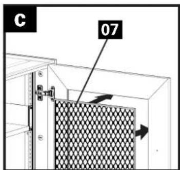 SANUS CADENZA61 - Parts for STEP 5 - 6