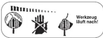 EINHELL Royal RT 350 - Achtung: Nach dem Abstellen rotiert der Nylonfaden noch eine Sekunden nach! - 1