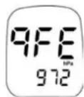 JDC Skywatch Xplorer 1 - Display of absolute pressure (QFE) : - 1