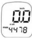 JDC Skywatch Xplorer 1 - Visualizzazione dell'altitudine massima: - 1