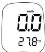 JDC Skywatch Xplorer 1 - Modus „Messung der momenten Windgeschwindigkeit und der Umgebungstemperatur" - 1