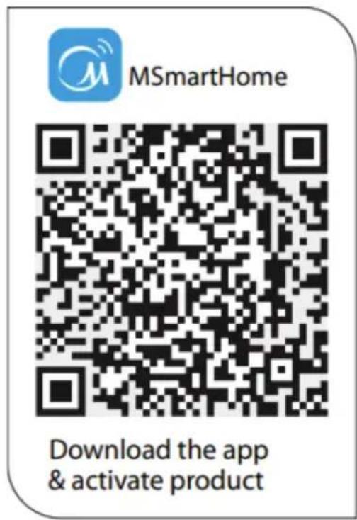 MIDEA MW08MSWBA5RCM - DOWNLOAD AND INSTALL THE APP - 1