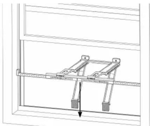 MIDEA MW08MSWBA5RCM - Install Support Bracket - 1