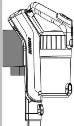 CONTINENTAL EDISON CEVC100G - Wall mounting: installation of the charging base - 5