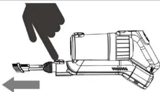 CONTINENTAL EDISON CEVC100G - Assembling and disassembling accessories from the appliance - 10