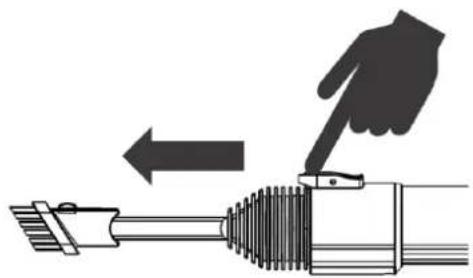 CONTINENTAL EDISON CEVC100G - Assembling and disassembling accessories from the appliance - 9