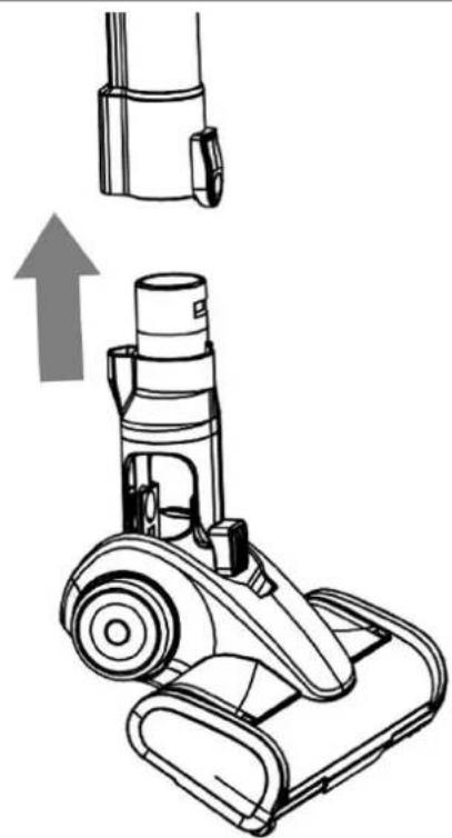 CONTINENTAL EDISON CEVC100G - Assembling and disassembling accessories from the appliance - 3