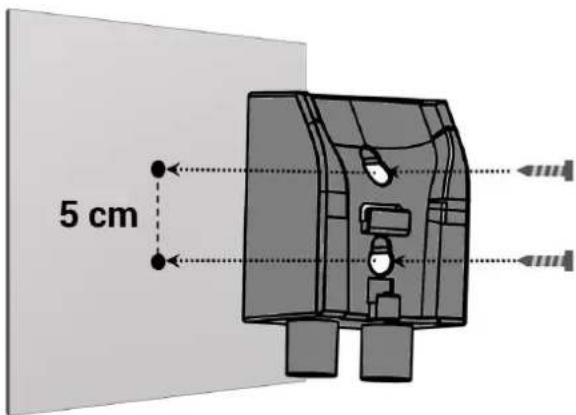 CONTINENTAL EDISON CEVC100G - Installation murale du socle de chargement - 4