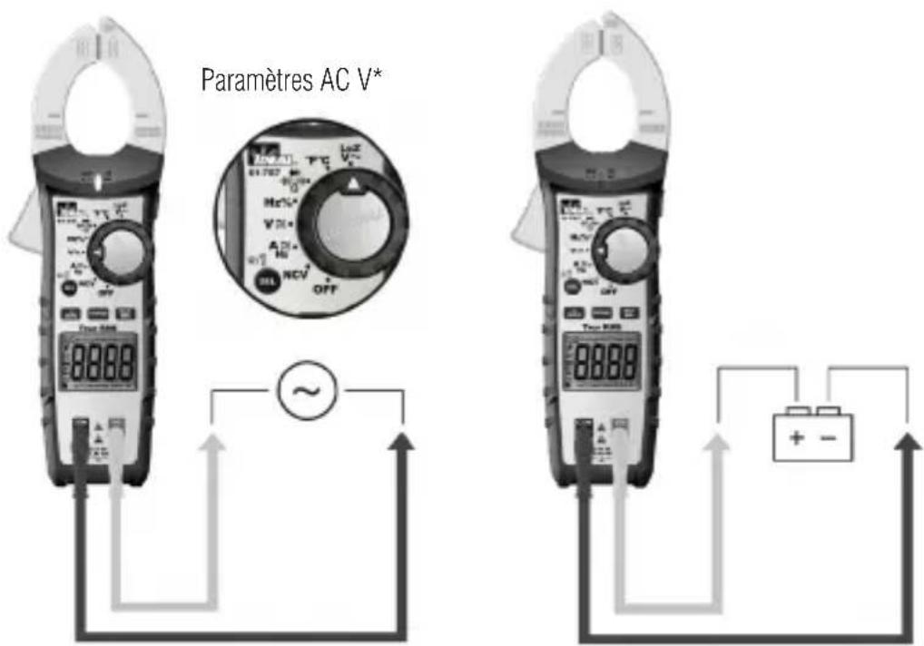 IDEAL 61757 - Mesure de tension CA () ou CD (…） - 1