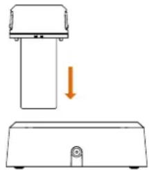 Hikmicro M11 - Het apparatus opladen via het oplaadstation Stappen: - 3
