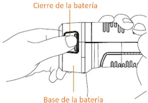 Hikmicro M11 - Carga del dispositivo con la base de carga Pasos: - 1
