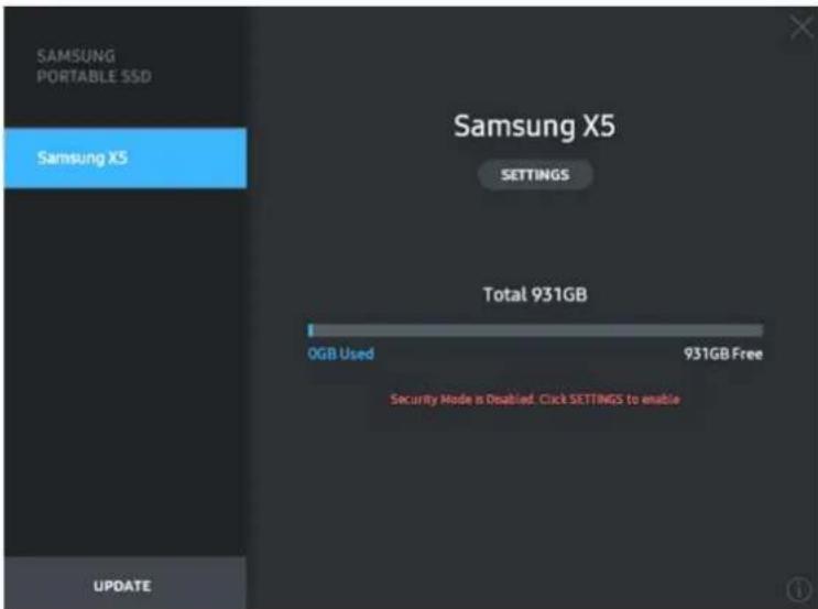 SAMSUNG MUPB500B - Définition d'un mot de passage (facultatif) - 3