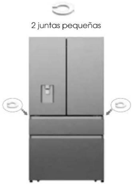 HISENSE RF749N4SWFE - Alinear las Puertas (si es necesario) - 1