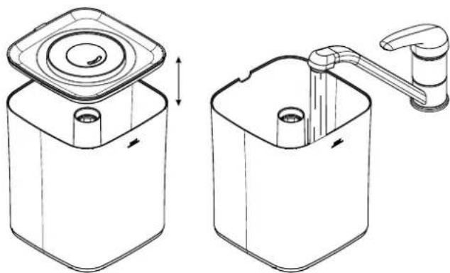 Pingi Cascada CHDA4000D - FILLING THE TANK - 1