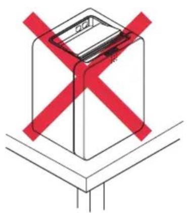 CITIZEN CTE351 - Precauzioni per l'installazione della stampante - 2