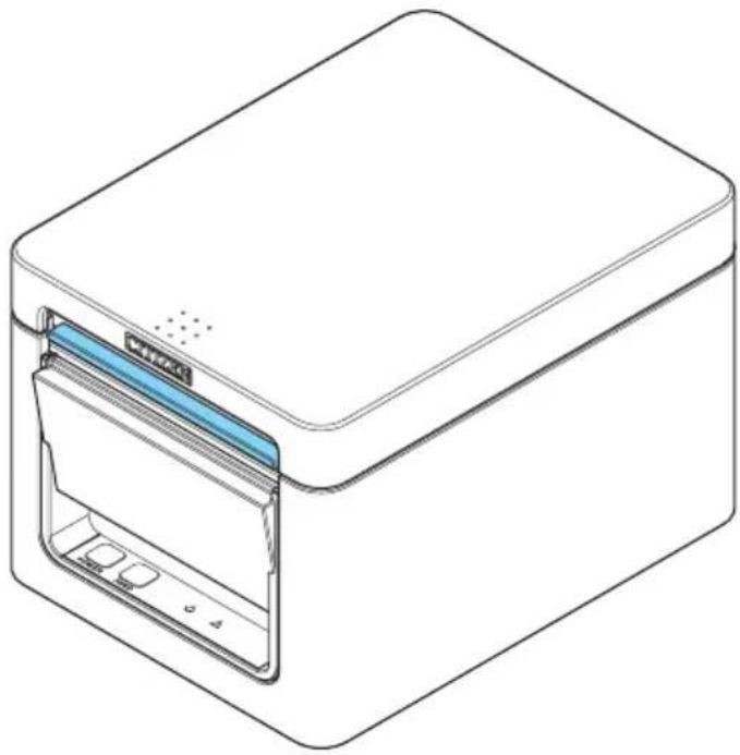 CITIZEN CTE351 - Einlegen von Papier - 1