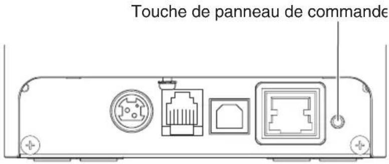 CITIZEN CTE351 - Fonctionnement de la touche du panneau - 1