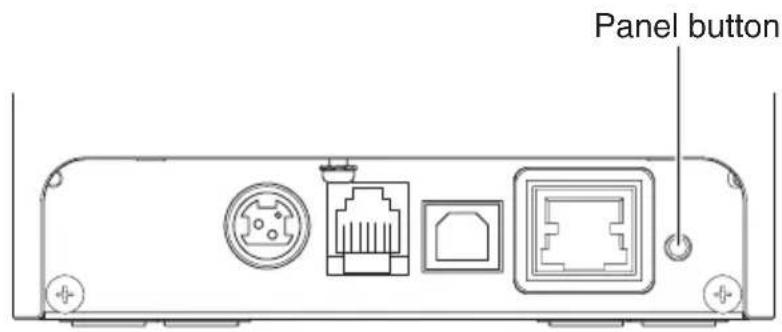 CITIZEN CTE351 - Panel button operation - 1