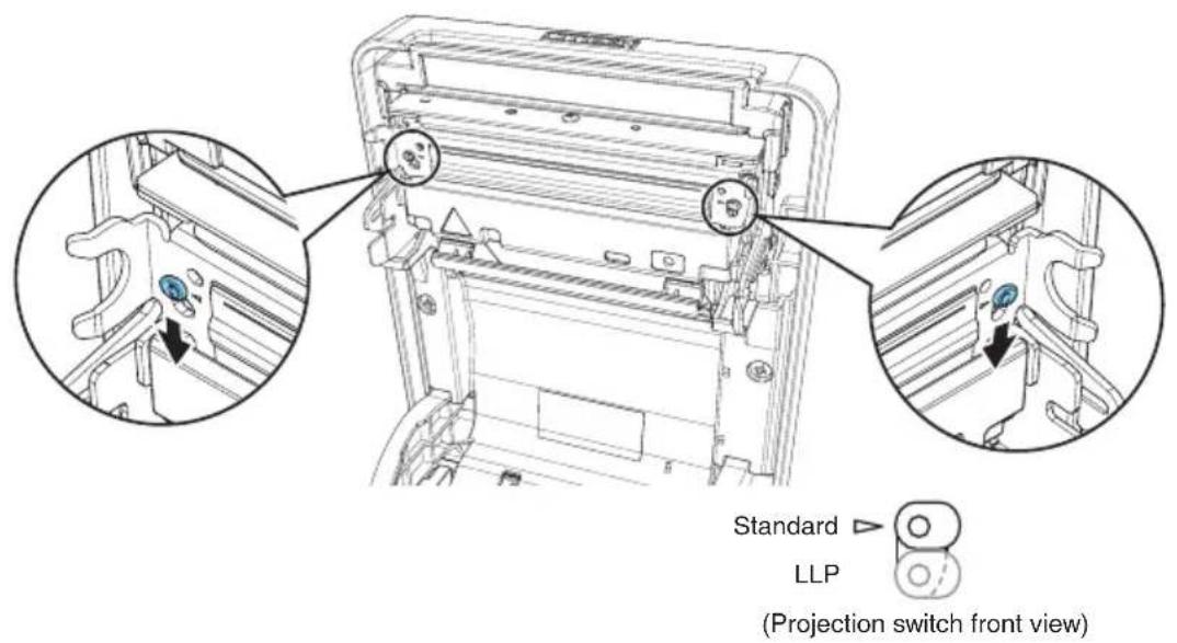 CITIZEN CTE351 - Setting the Long Life Printing (LLP) Function - 1