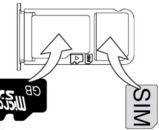 DORO 8200 - Insérer la ou les carte(s) - 1