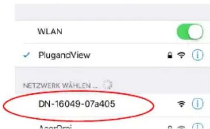 Digitus Plug&View OptiVision Pro - Połaczenia za pomocamy smartfona/tableetu - 2
