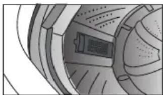 BLACK & DECKER BPWM16W - Limpieza del filtro de pelusas - 1